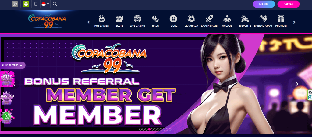 situs resmi copacobana99
